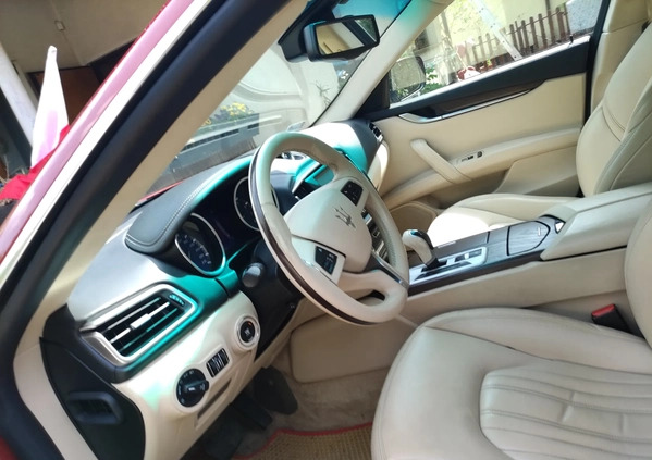 Maserati Ghibli cena 126900 przebieg: 187152, rok produkcji 2015 z Bielsk Podlaski małe 46